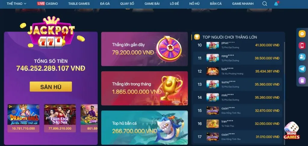 Hoàn trả xổ số cao tại Winvn App
